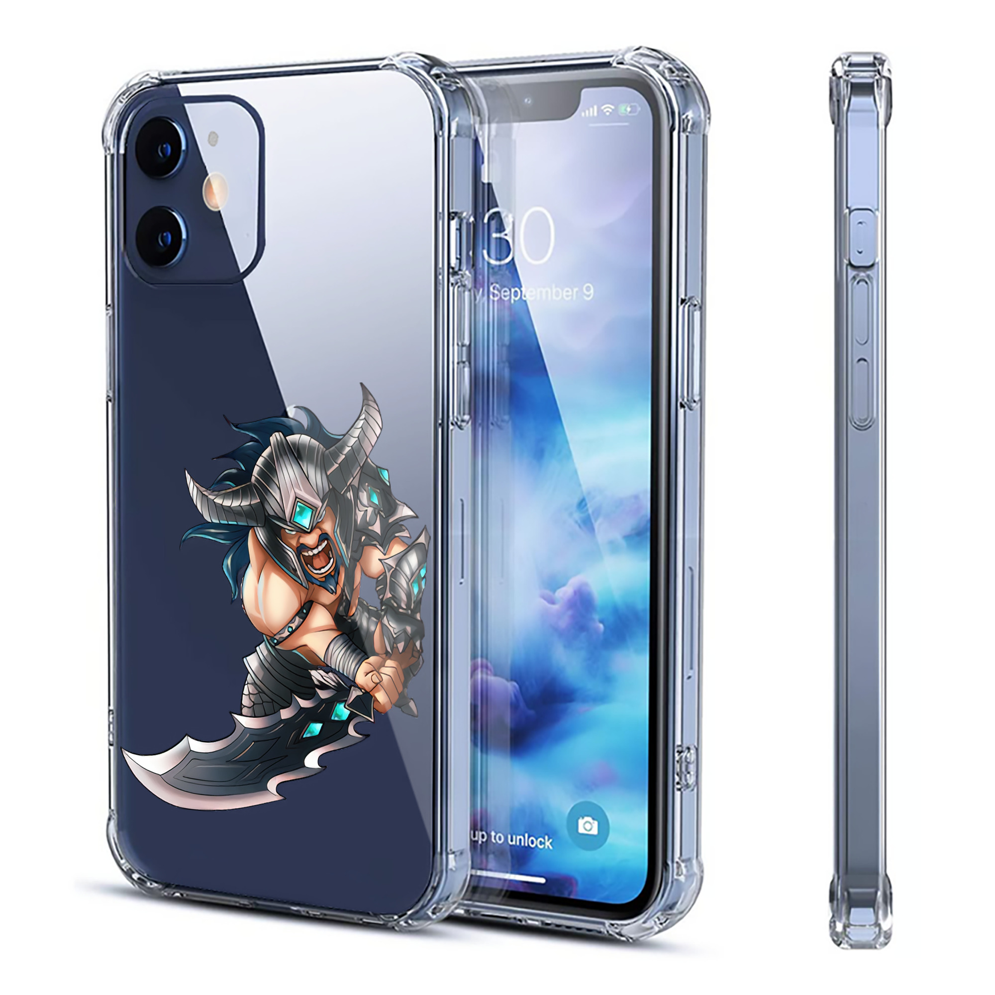 （画像用） リーグ・オブ・レジェンド League of Legends LOL 【iPhone 12シリーズ対応】透明スマホケース（クリアソフトケース）